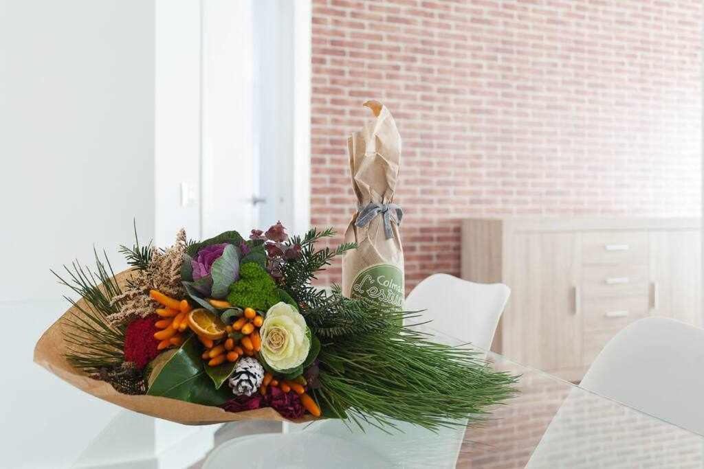 Apartamento Para 4 Con Terraza En El Centro ชีโรนา ภายนอก รูปภาพ